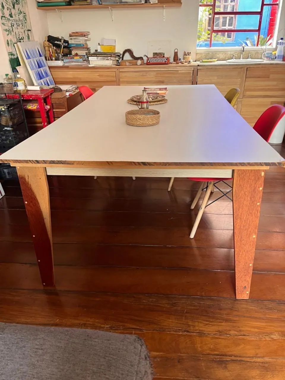 Mesa branca grande - Foto 2