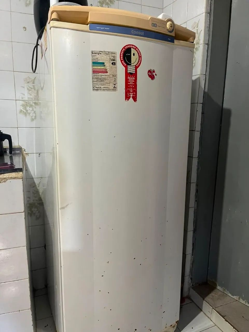 Geladeira Consul degelo seco 