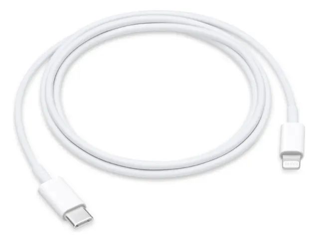 Cabo De Carregamento Iphone Original Apple Usb-c Lightning Branco