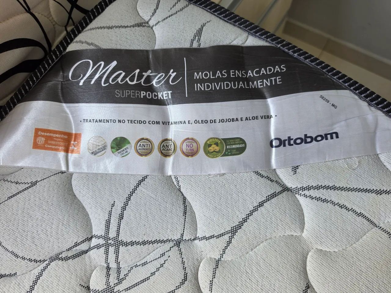 Camabox Casal com colchão e pillowtop - Foto 3