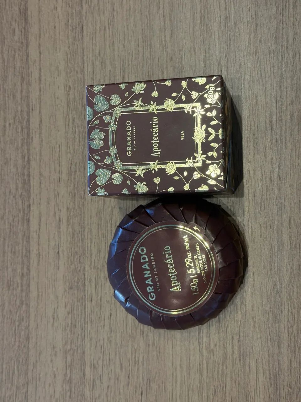 Kit presente sabonete e vela granado - Foto 3