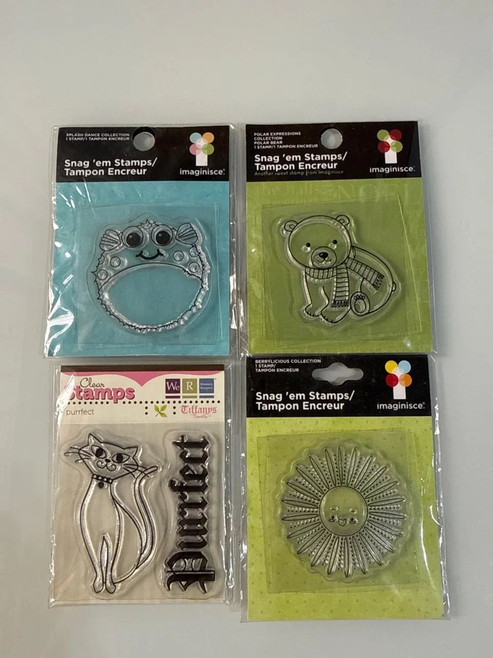 Carimbos de Silicone 
