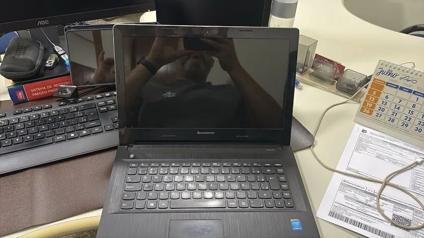 Lenovo G40 com SSD Kingston KC600 de 512GB - Foto 2