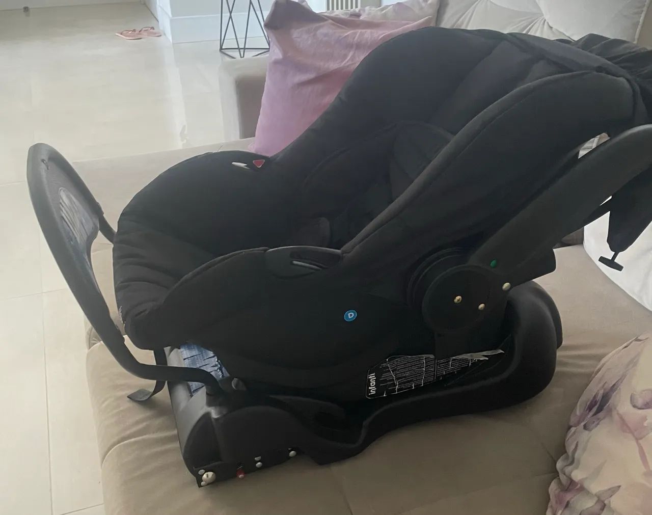 Bebê conforto mais base/suporte para carro - Foto 3