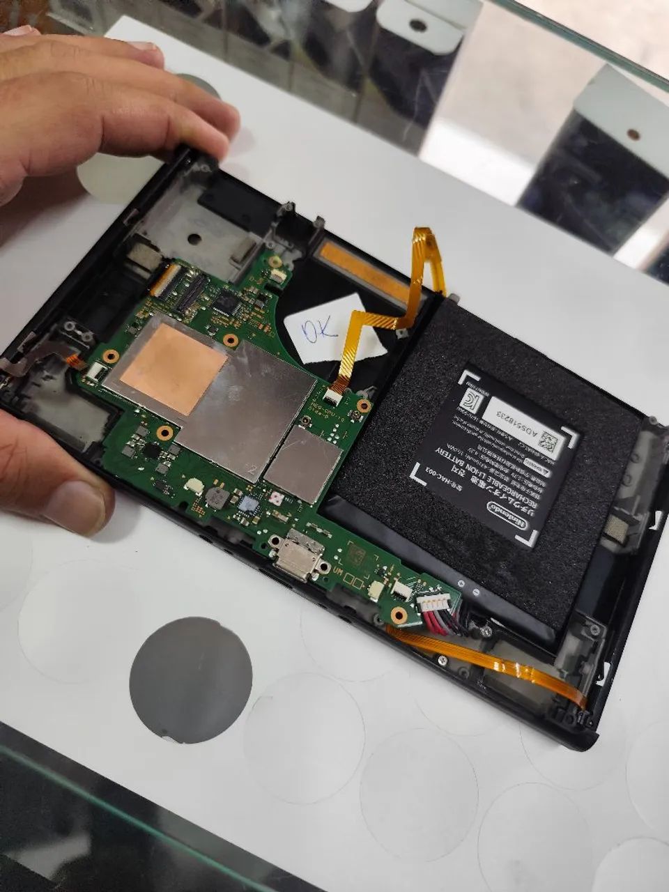 Placa Nintendo Switch OLED testado e funcionando - Foto 3
