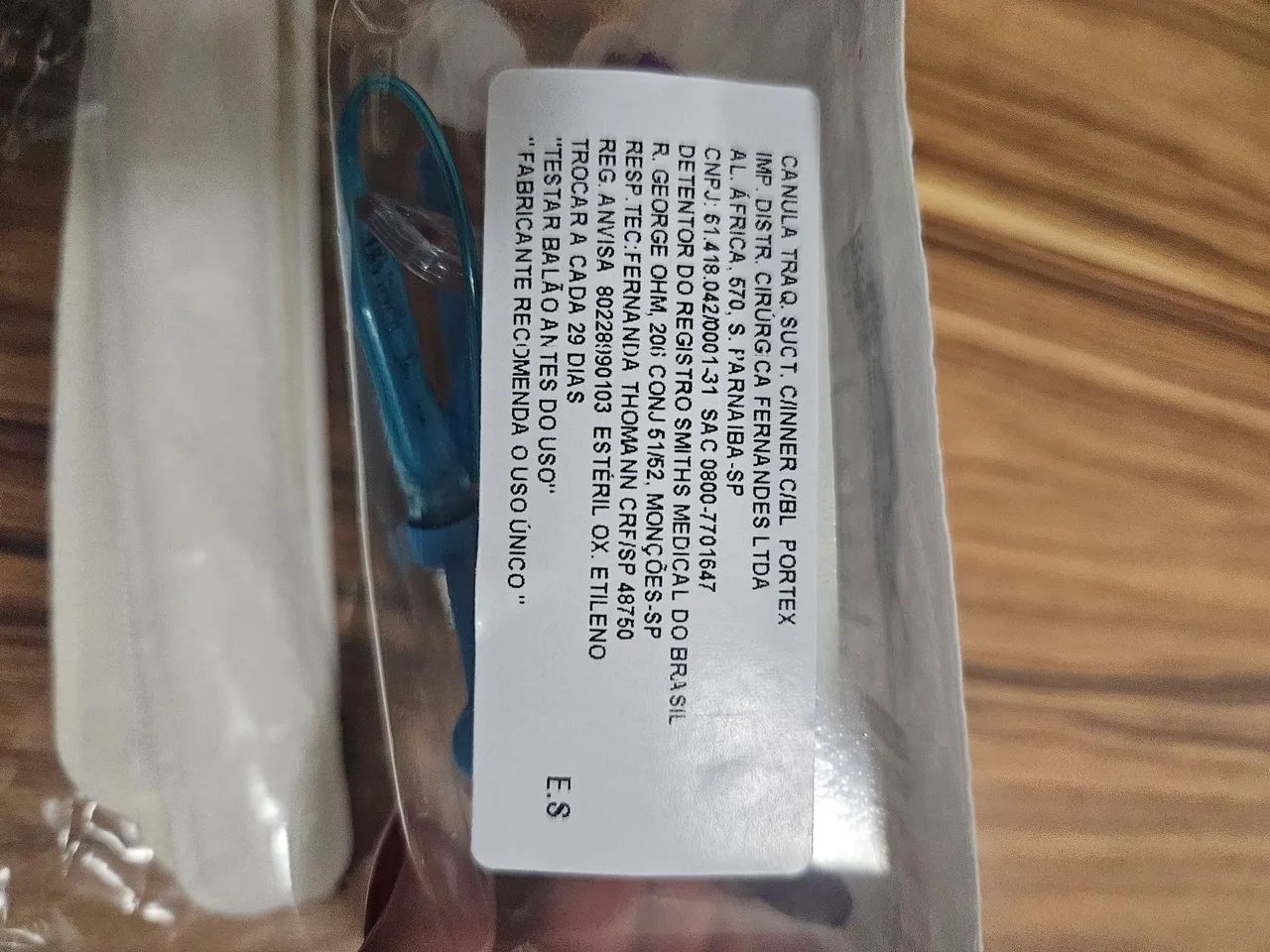 Canula de traqueostomia de sucção Portex - Foto 2