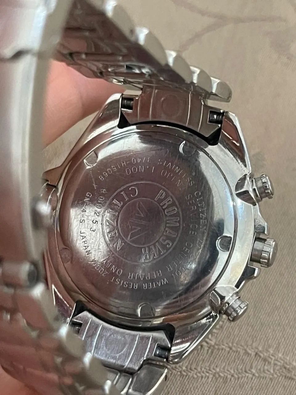 Relógio Citizen Promaster Aqualand Chrono 1998 - Foto 3