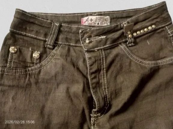 Calça A+ Jeans Preta Feminina n° 40 - Foto 3