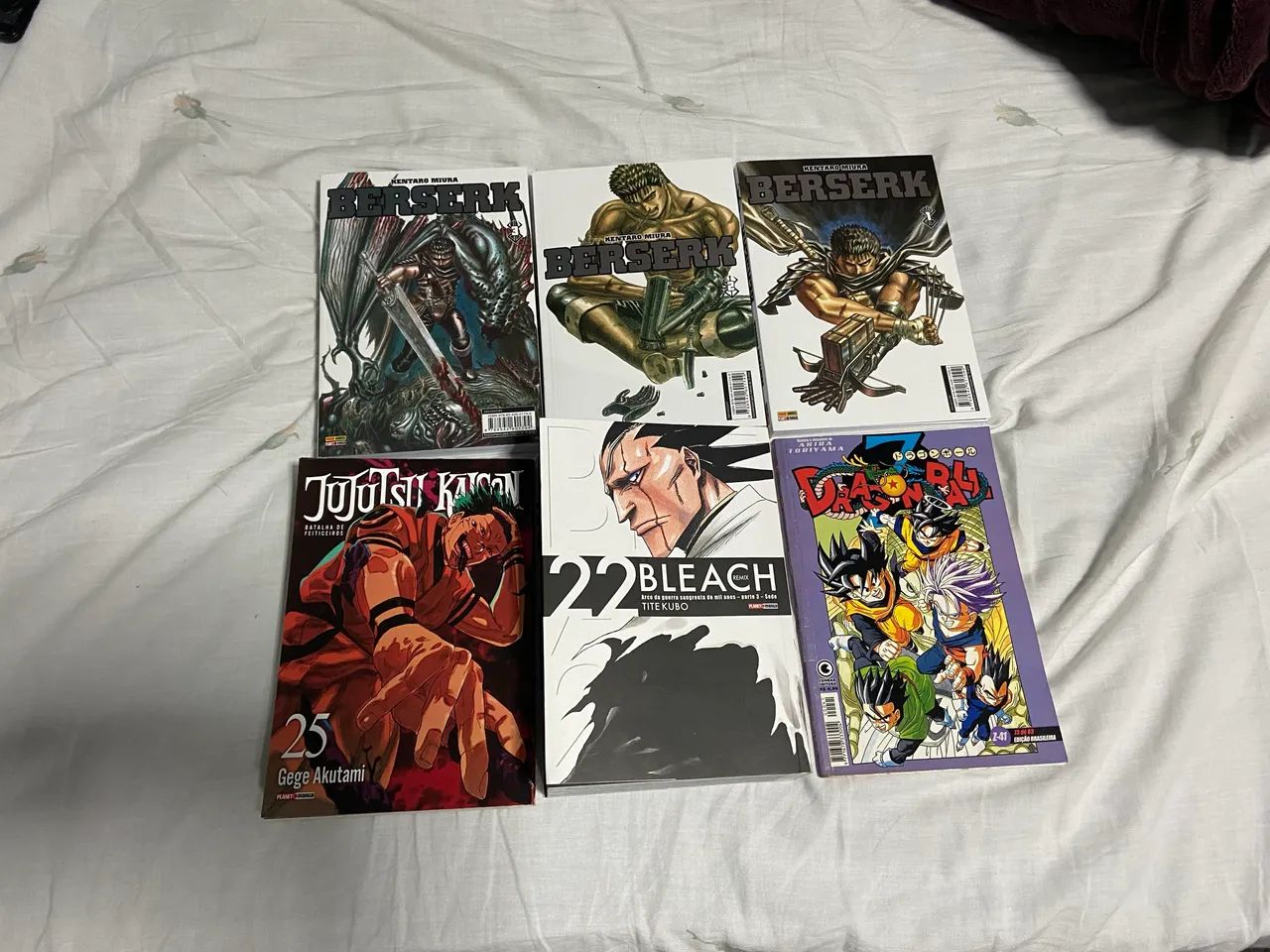 Mangás diversos, Bleach $50 e dragon ball $15