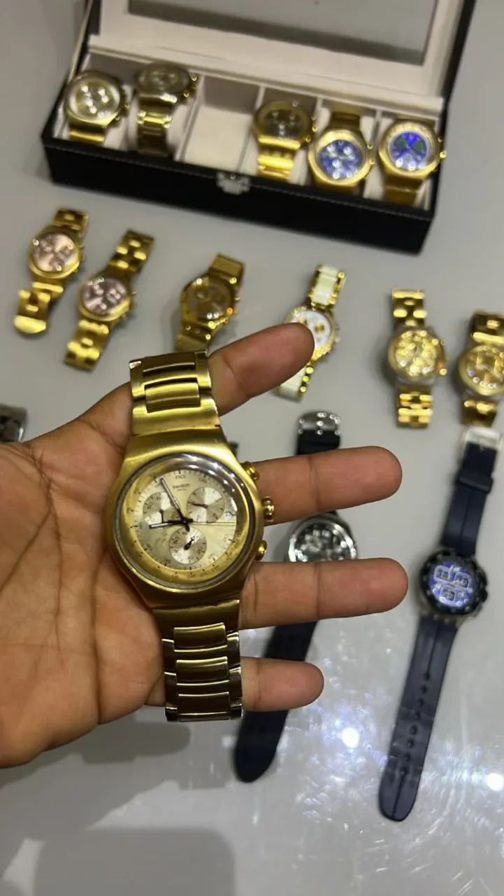 Swatch série ouro .