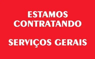 AUXILIAR SERVIÇO GERAIS MASCULINO 