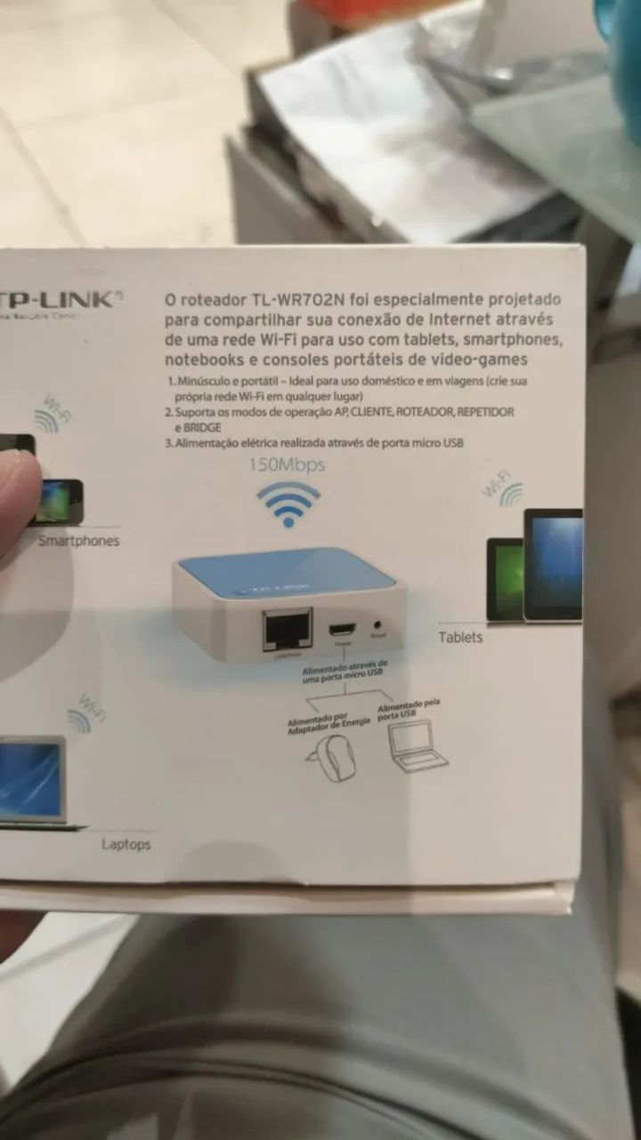 roteador portatil tp link - Foto 2