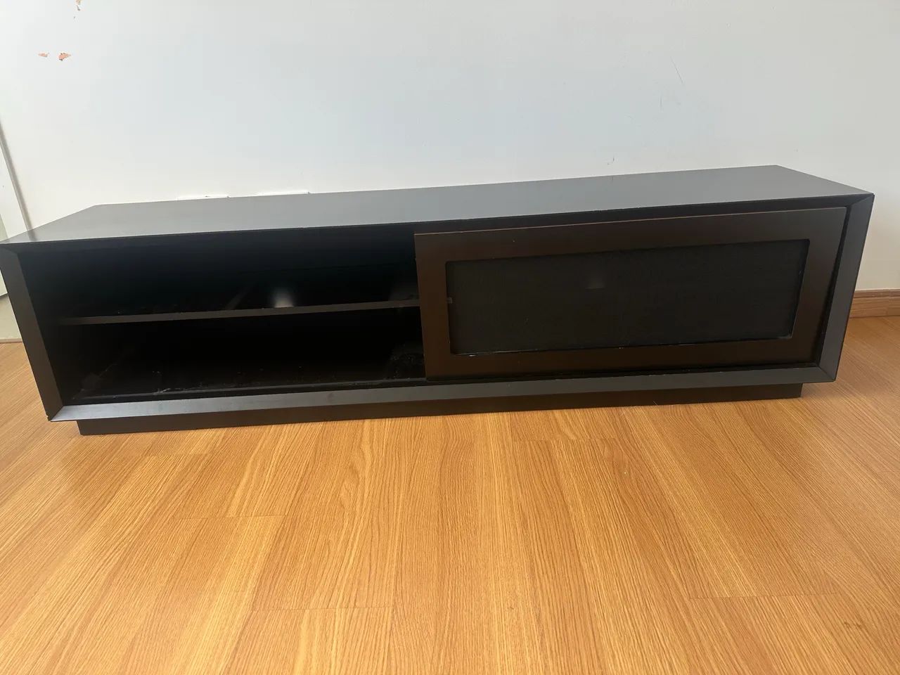 Rack com Tela Preto 160 cm