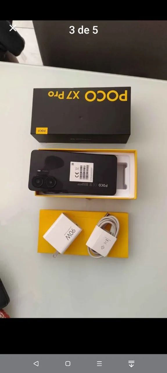 Poco x7 pró 512 e 12 ram negócio  - Foto 3
