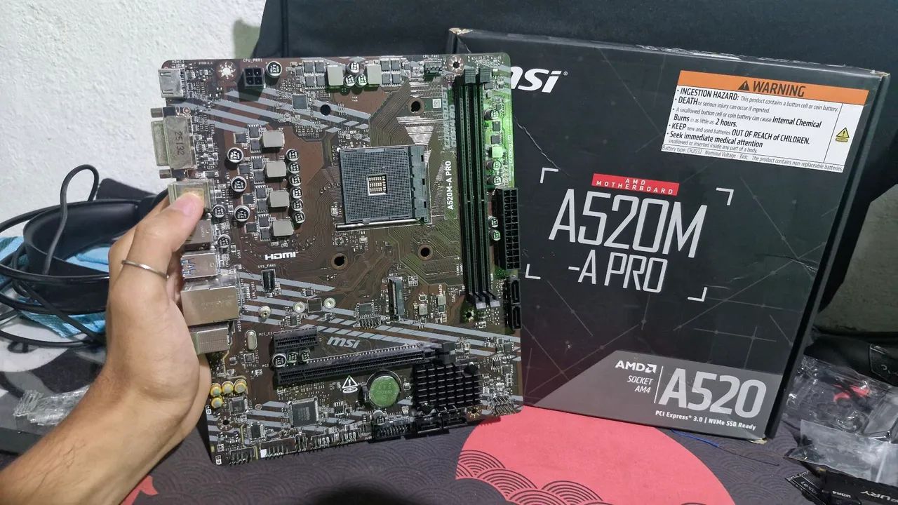 Placa Mãe A520 M-A PRO