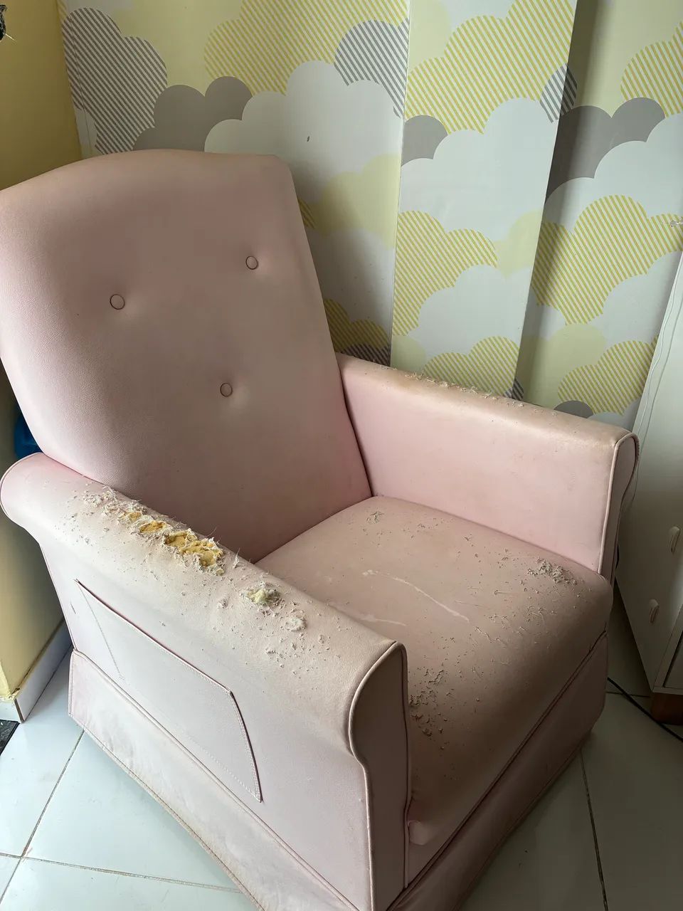 Poltrona de Amamentação de Balanço - Foto 4