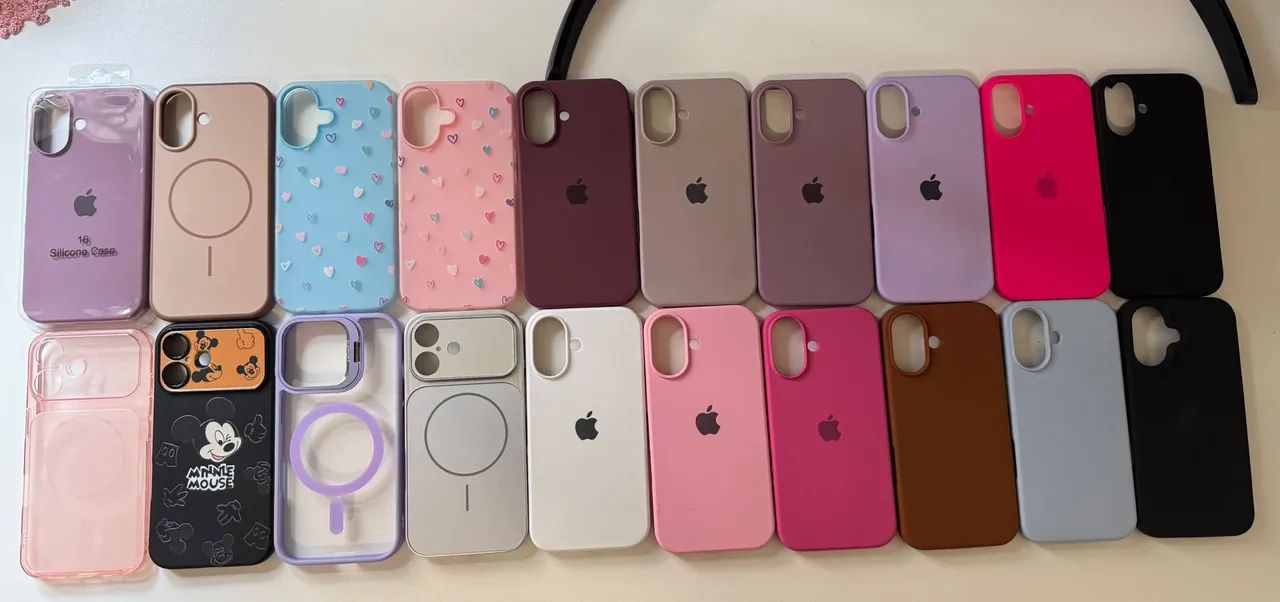 Jogo de Capinhas IPhone 16/17