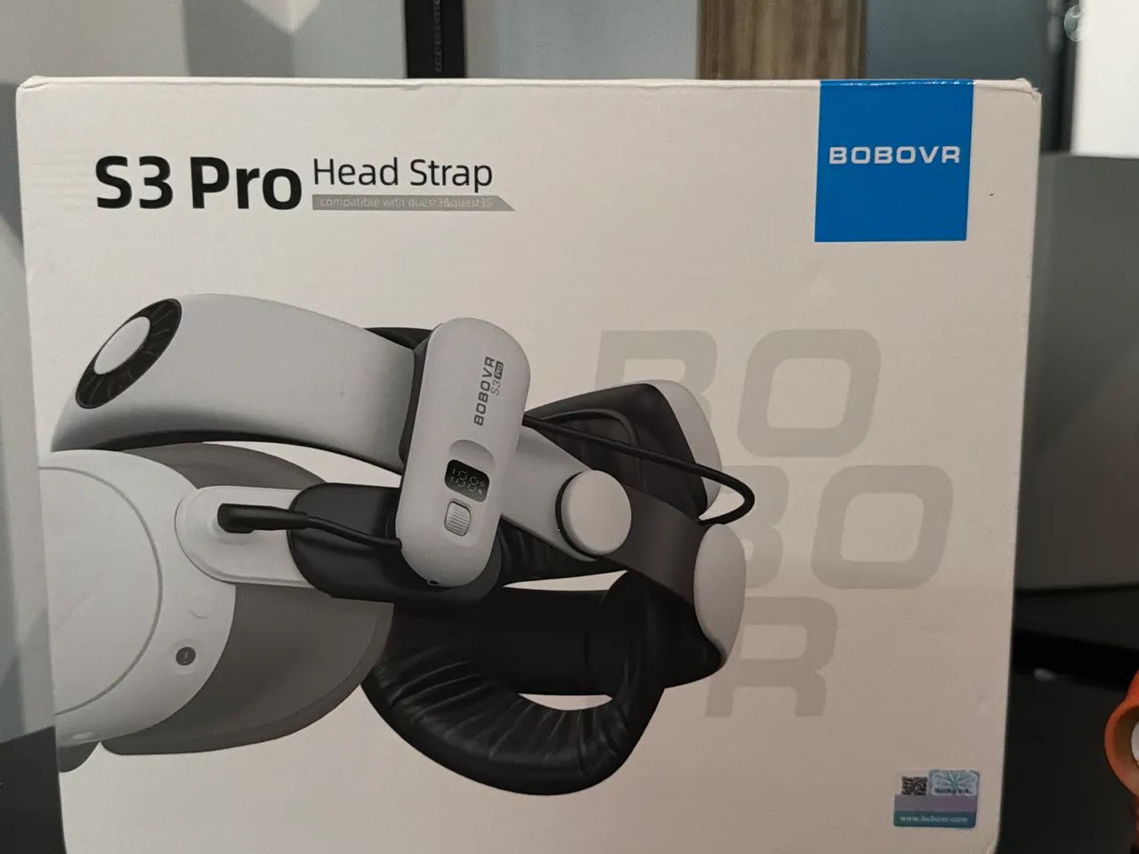 Meta Quest 3 512GB + BoboVR S3 Pro (ambos com 1 mês de uso