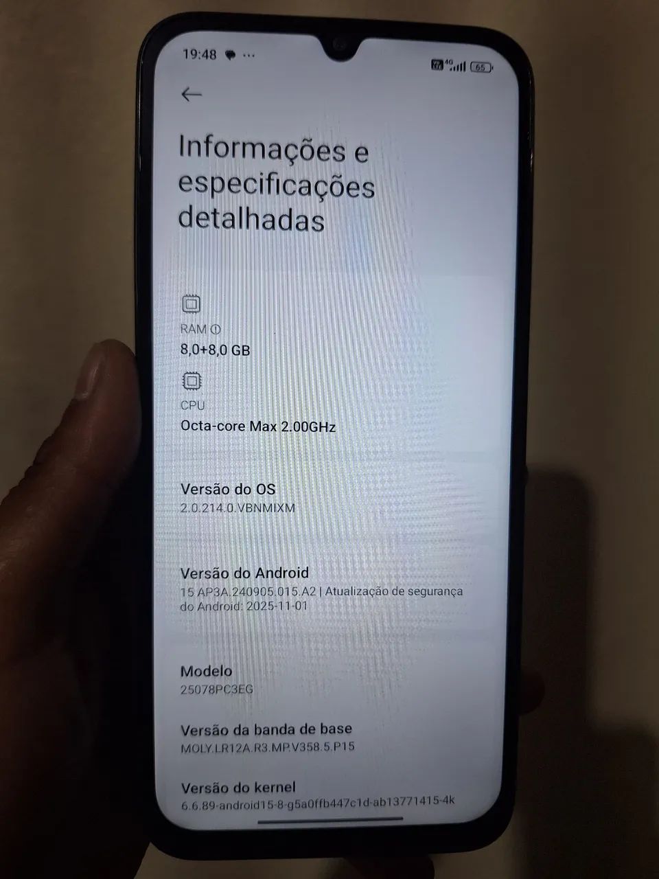 Poco c85 de 256 g  - Foto 4