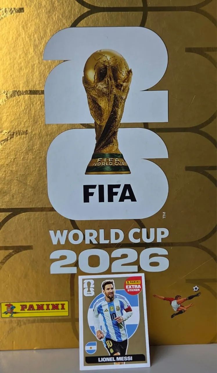 KIT 20 FIGURINHAS LEGENDS OURO 2026 - Foto 5
