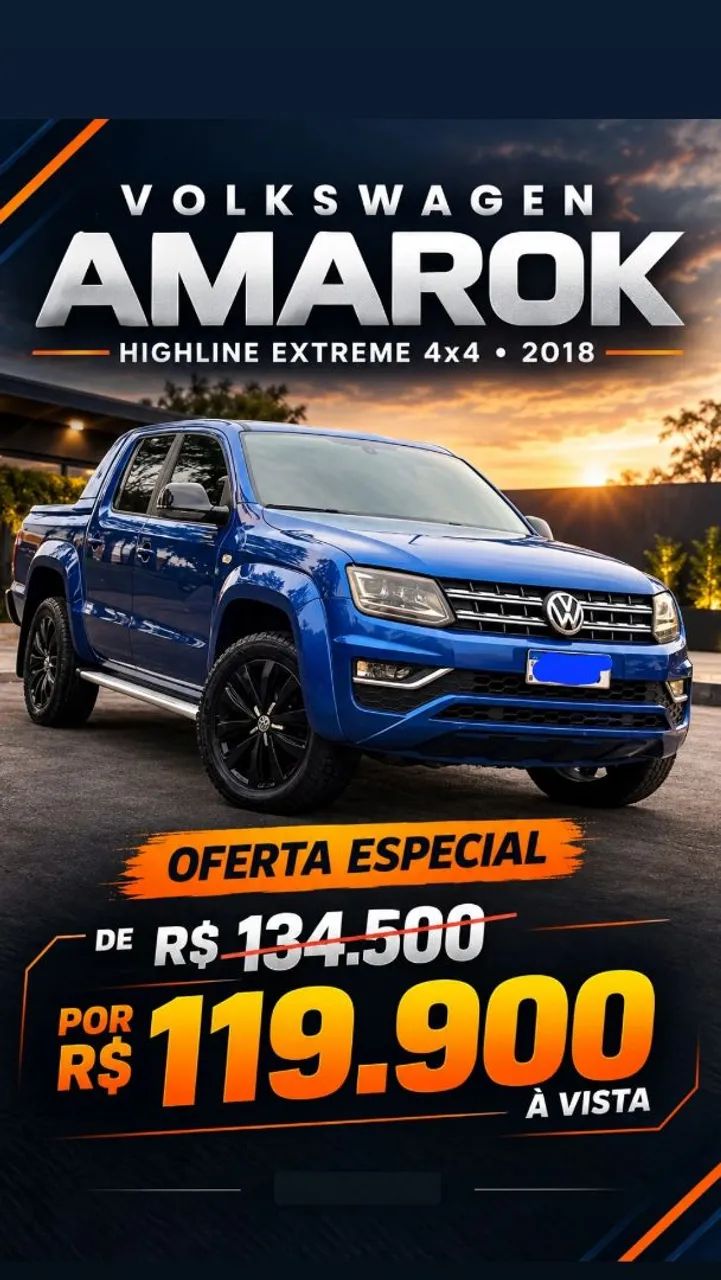 Volkswagen Amarok AMAROK Hig. Extreme CD 2.0 4x4 Dies. Aut 2018