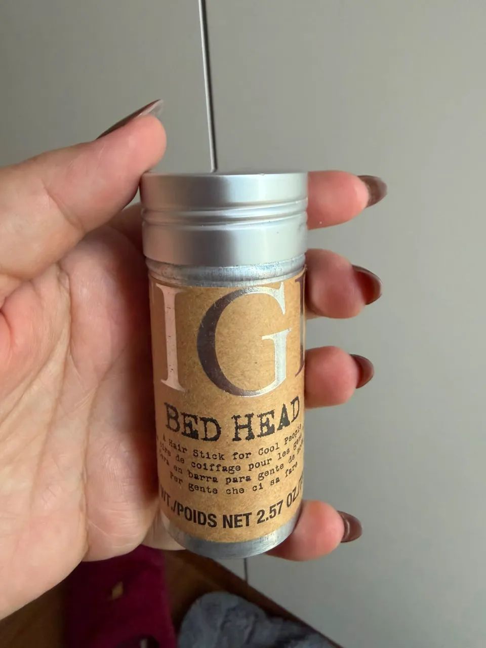 Cera de cabelo em bastão Bed Head perfeita fixação