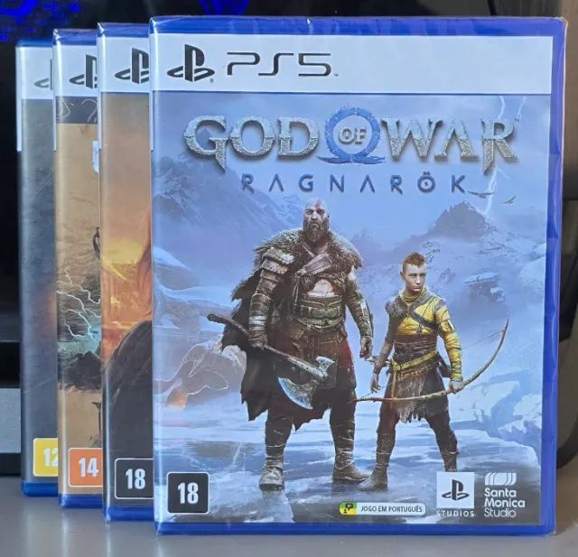 Jogos de PS5 pacote com 4 jogos 