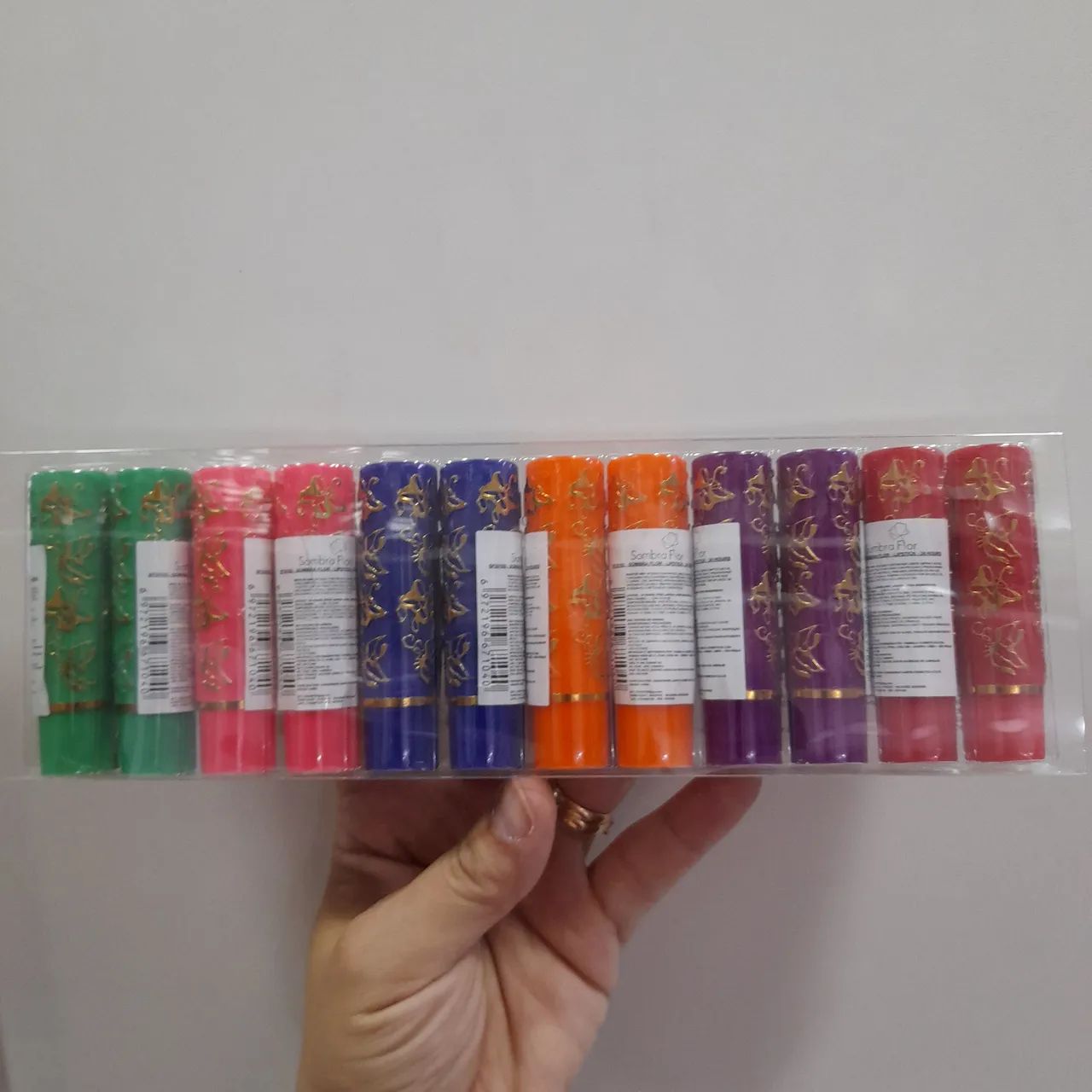 Batom kit com 12 batom da vovó 24h longa duração