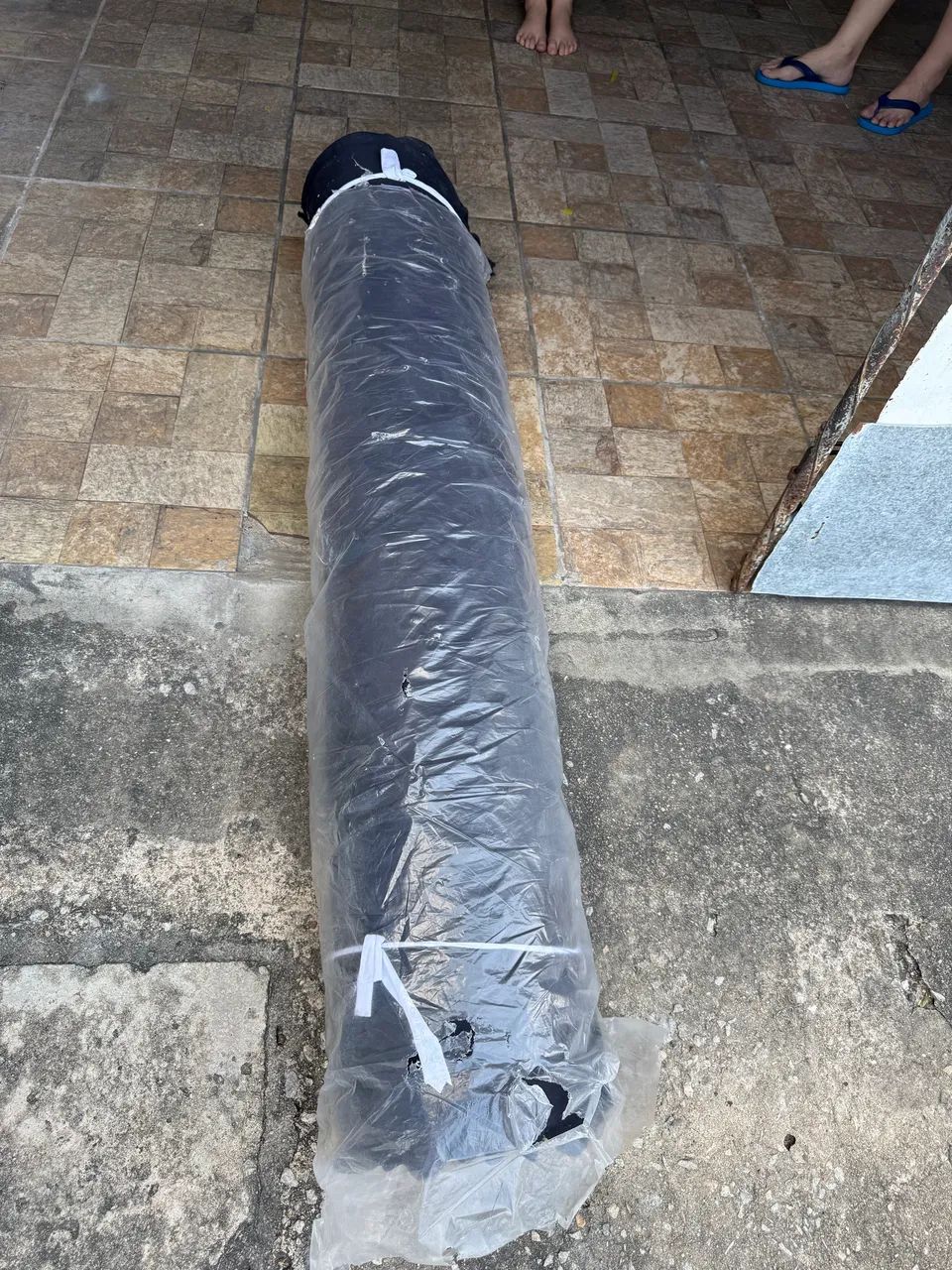 Rolo tecido Ribana em poliamida  - Foto 4