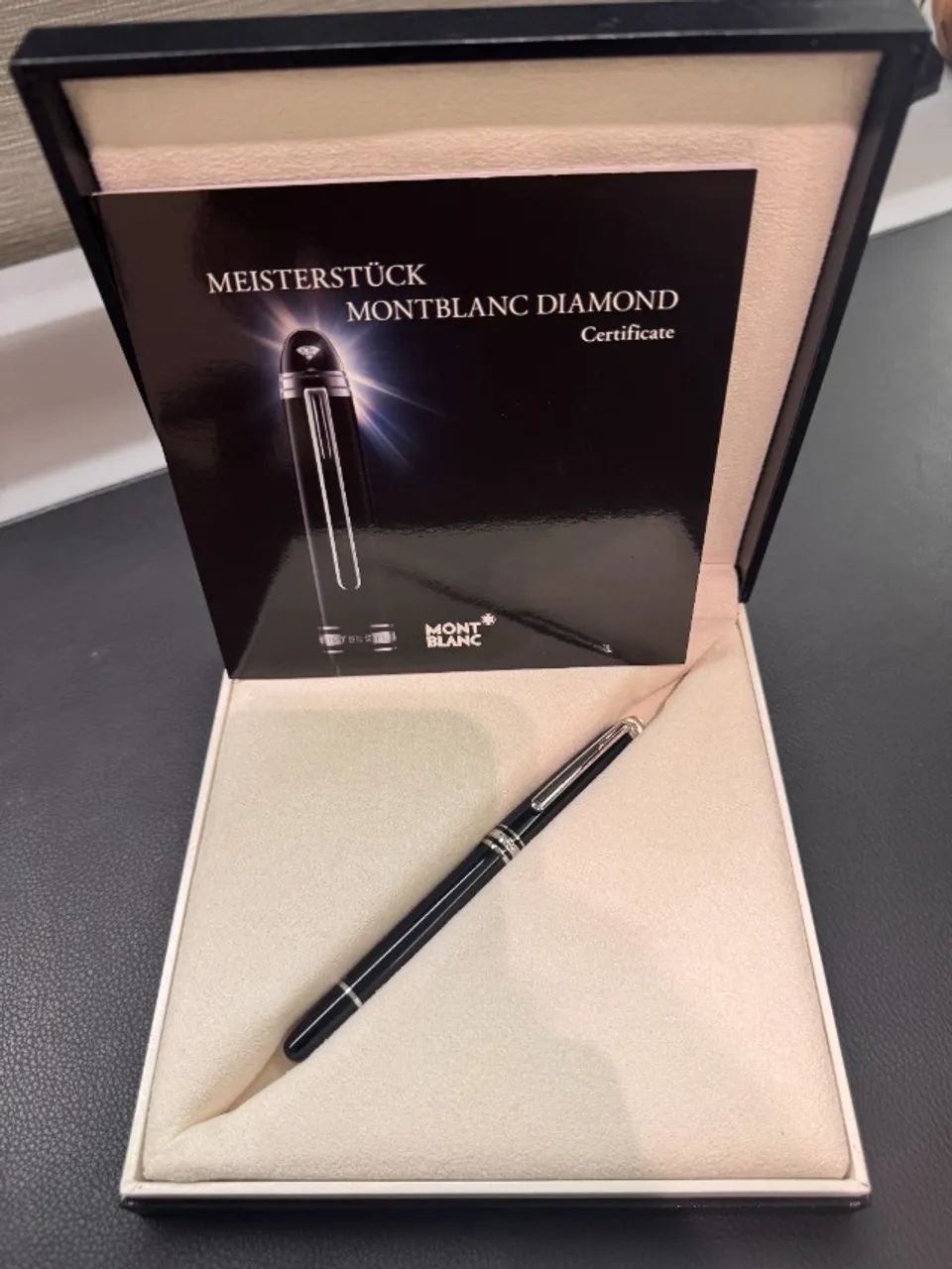 Caneta Mont Blanc com diamante  - Foto 5