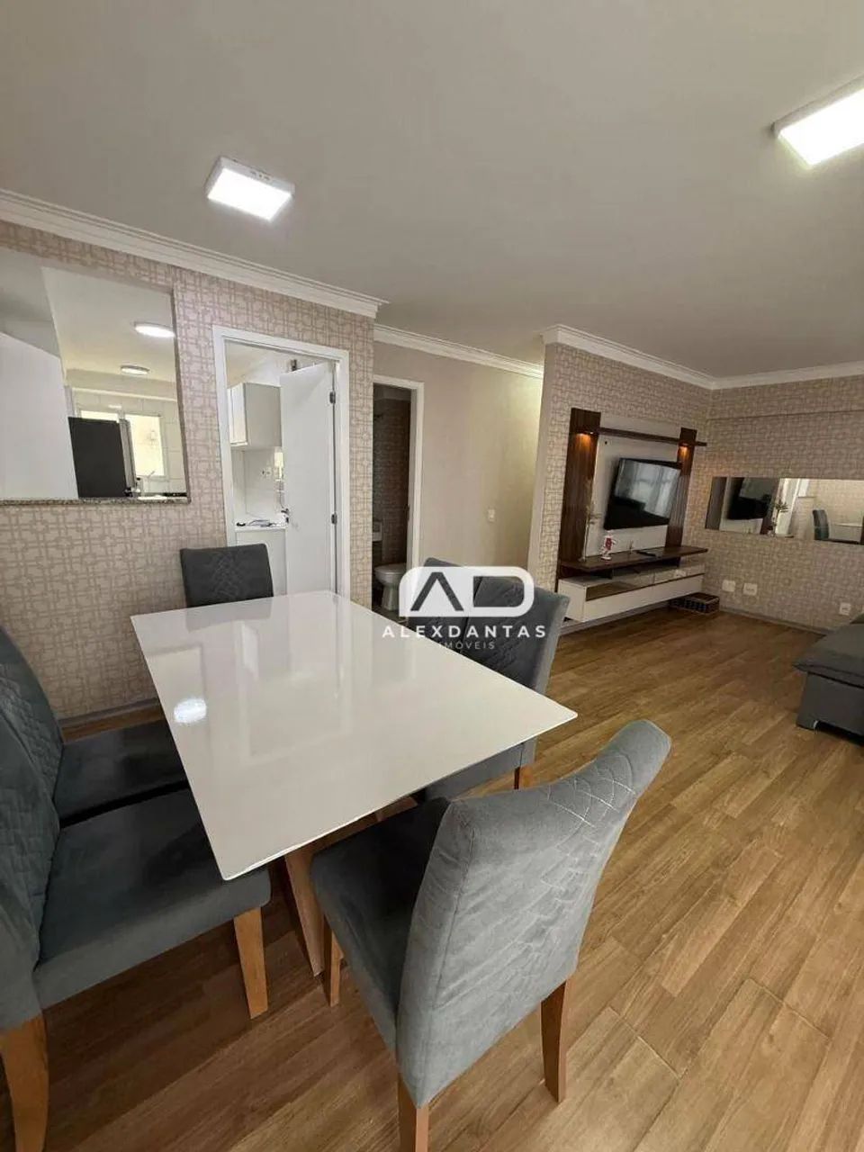 Apartamento com 3 dormitórios para alugar, 114 m² por R$ 7.509,00/mês - Centro - Santo And