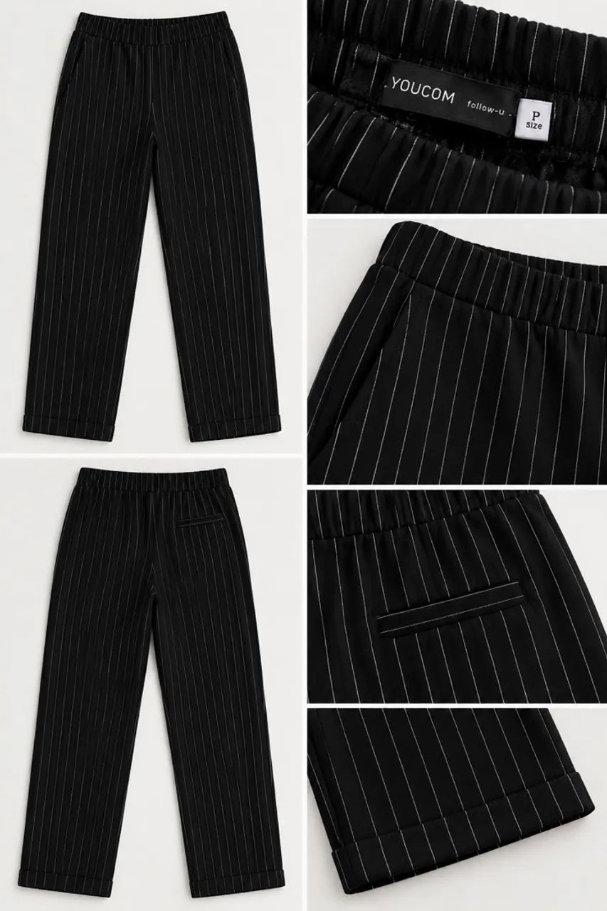 Calça Alfaiataria Risco de Giz - YouCom