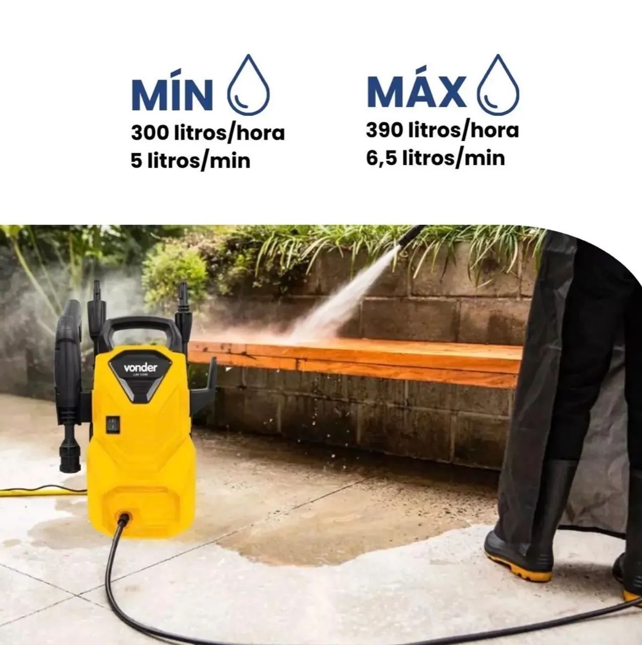 Lavadora de Pressão Vonder Lav1300 Lacrada - Foto 4