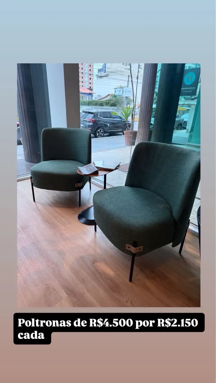 Poltronas alto padrão 