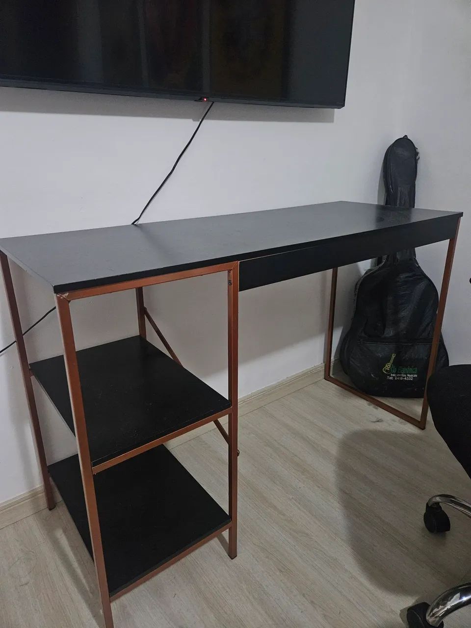 Mesa de Escritório tipo Industrial 120x80x45