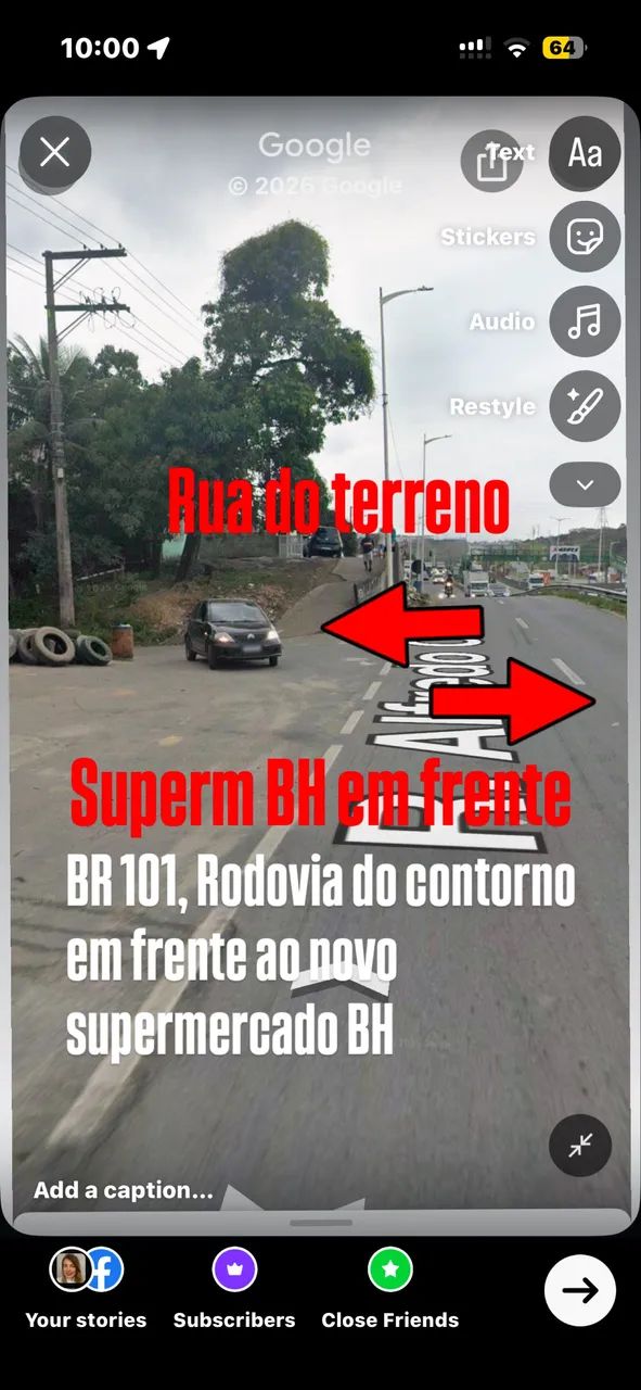 Vendo/ alugo Terreno às margens da BR 101( Rod Contorno) - Foto 2