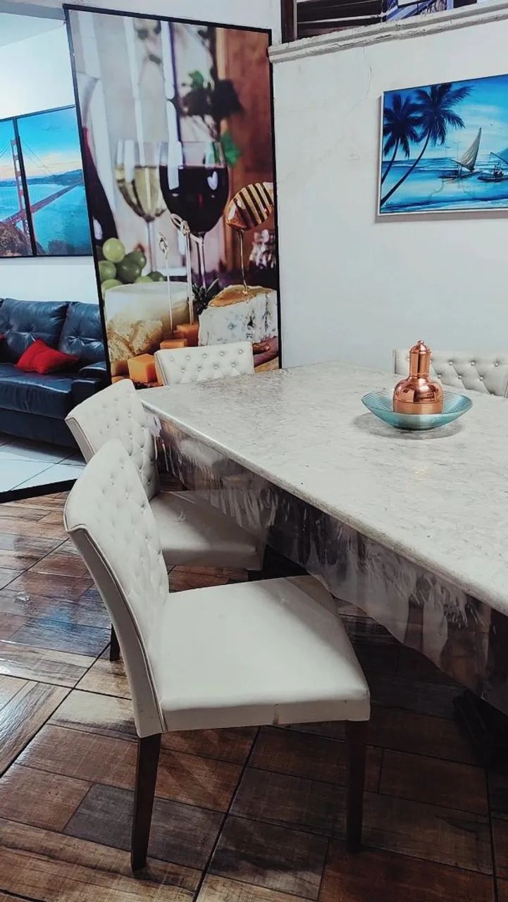 Mesa de mármore e cadeiras presidêncial  - Foto 3