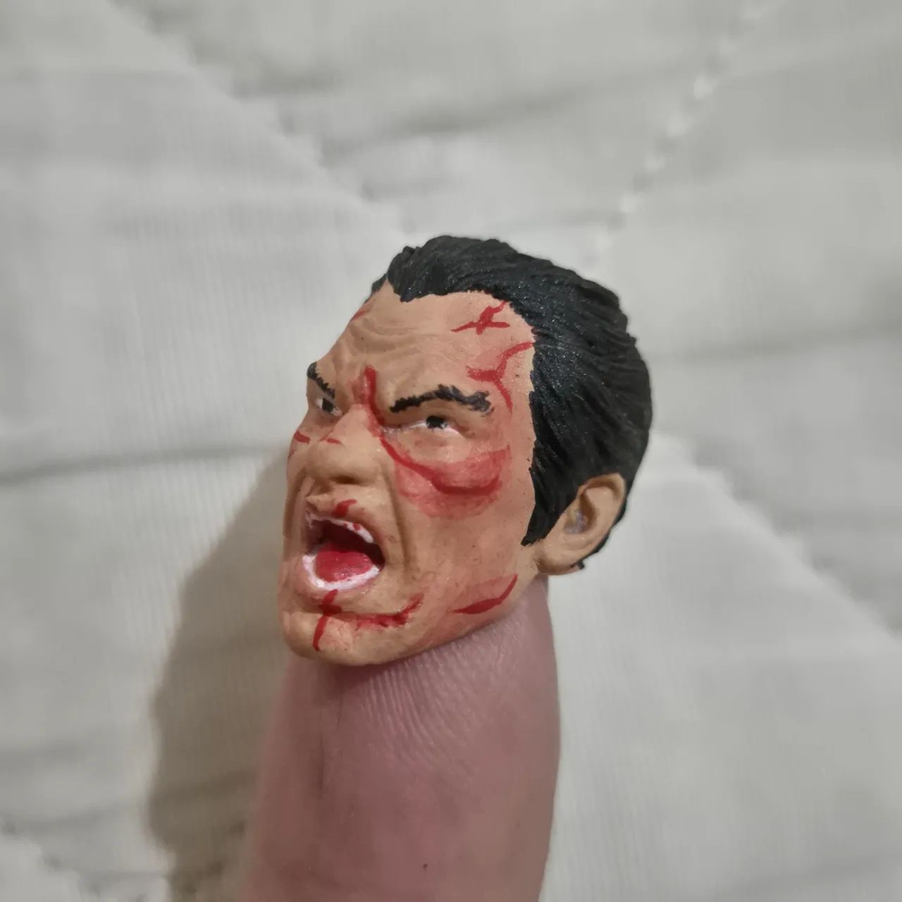 2 Head Custom JUSTICEIRO (Frank Castle) - Foto 4