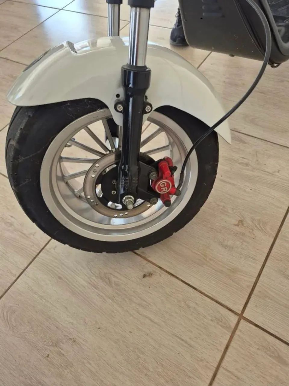 Scooter Elétrica 2000w Branca - Foto 5