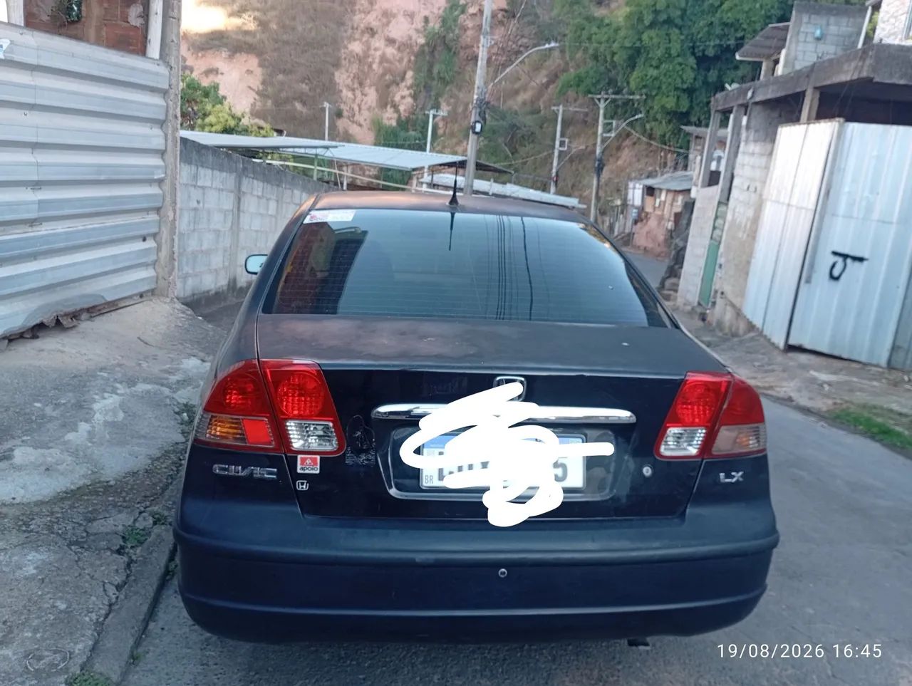 Honda Civic Sedan LX 1.7 16V 115cv Mec. 4P 2003