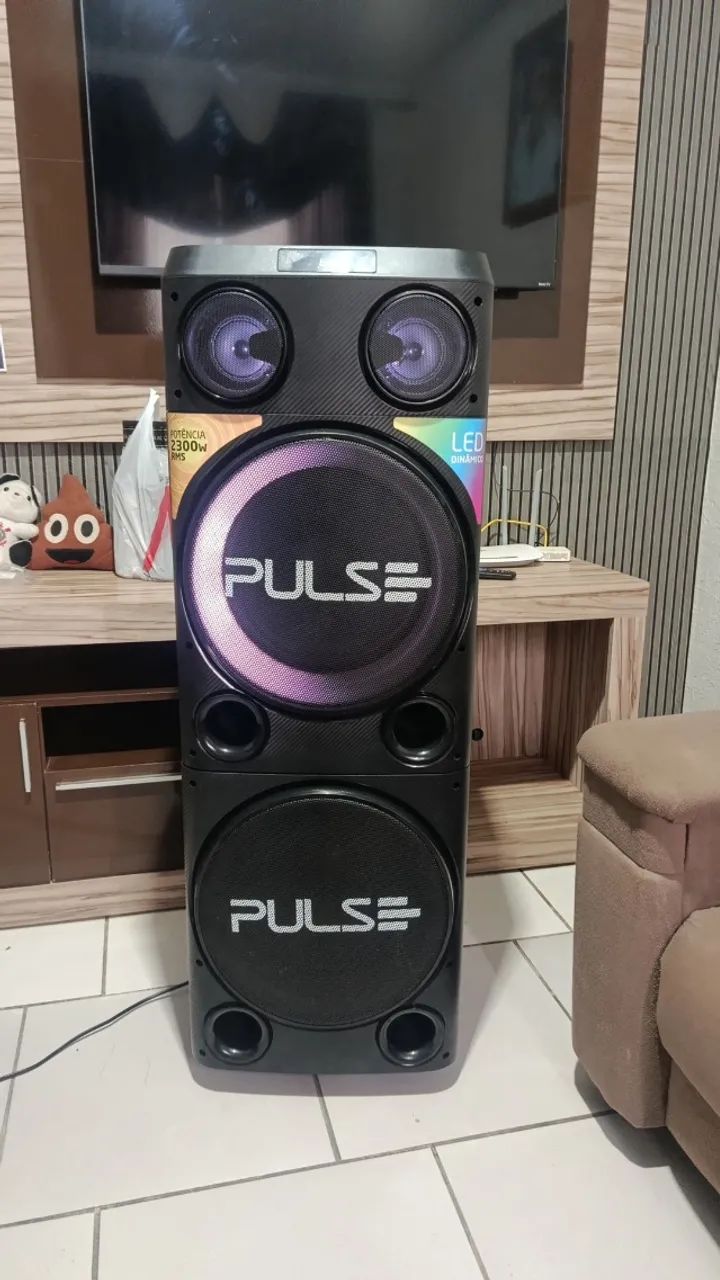 Caixa de som pulse.