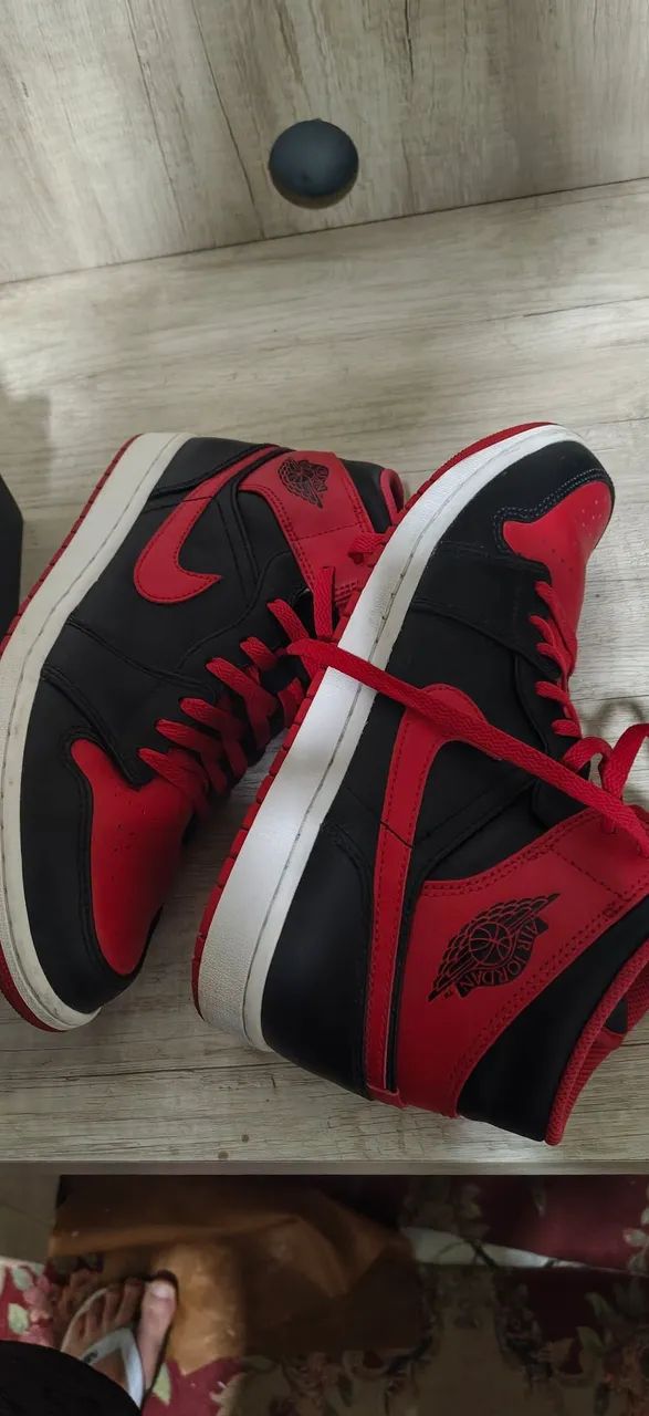 Air Jordan 1 Mid 'Alternate Bred - Foto 2