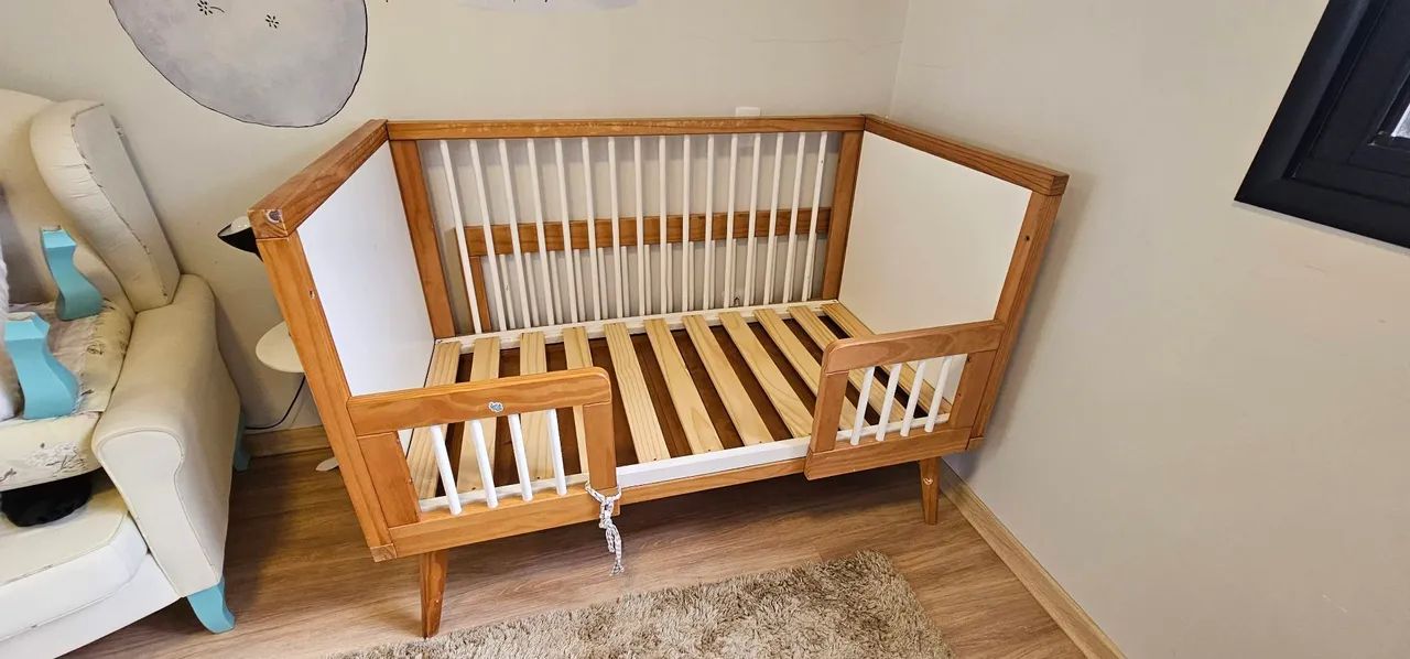 Berço cama madeirada maciça  - Foto 2