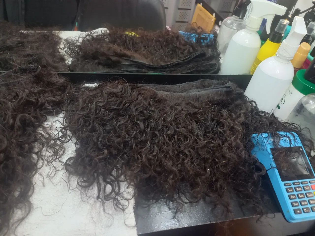 Cabelo humano 40 centímetros  - Foto 4