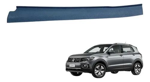 Moldura Porta Vw Tcross Dianteira Direita 2018 A 2022 Preto