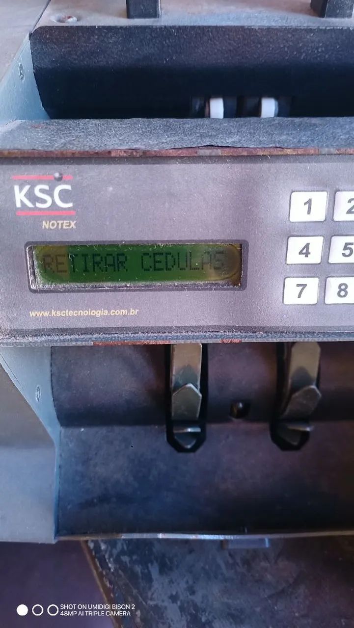  03 Contadores de cédulas dinheiro  - Foto 2