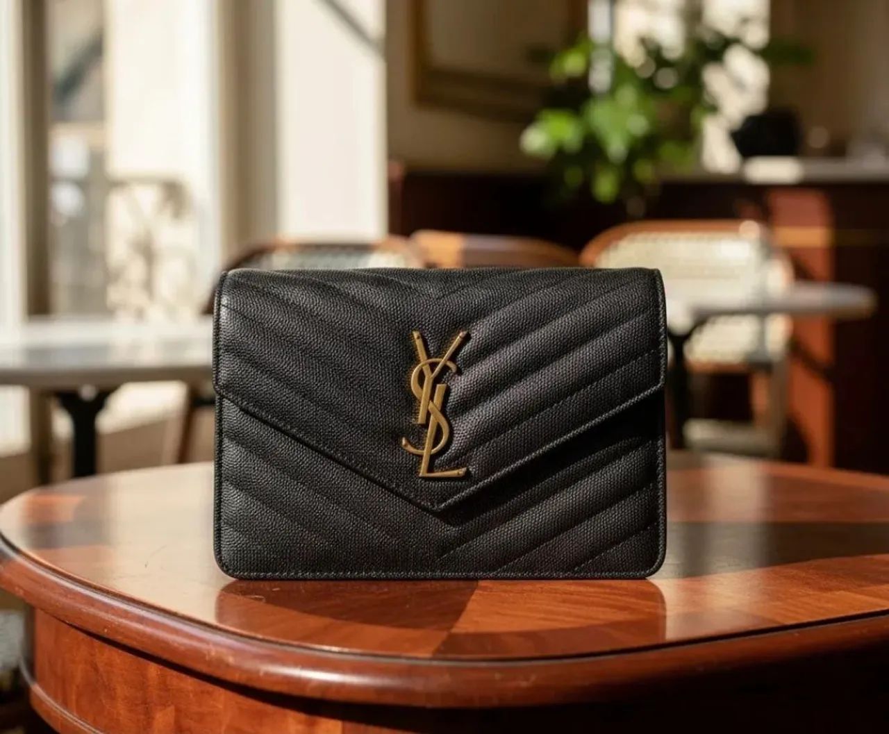 Bolsa Clutch Ysl Yves Saint Laurent Crossbody - Foto 3