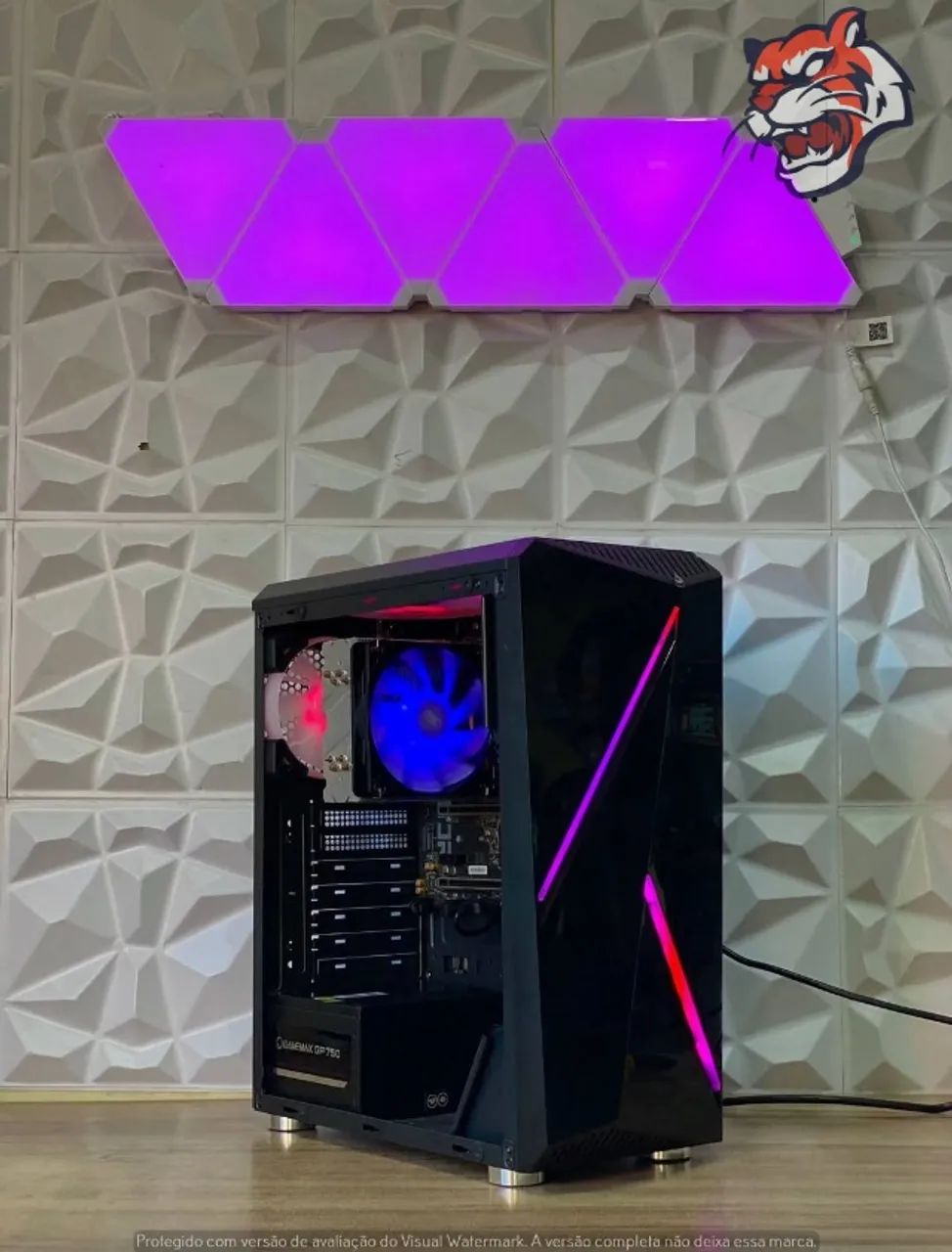 -PC GAMER RYZEN + BARATO DA OLX 5 5600G/ 16GB DDR4/ B550 MAXSUN  - Foto 5