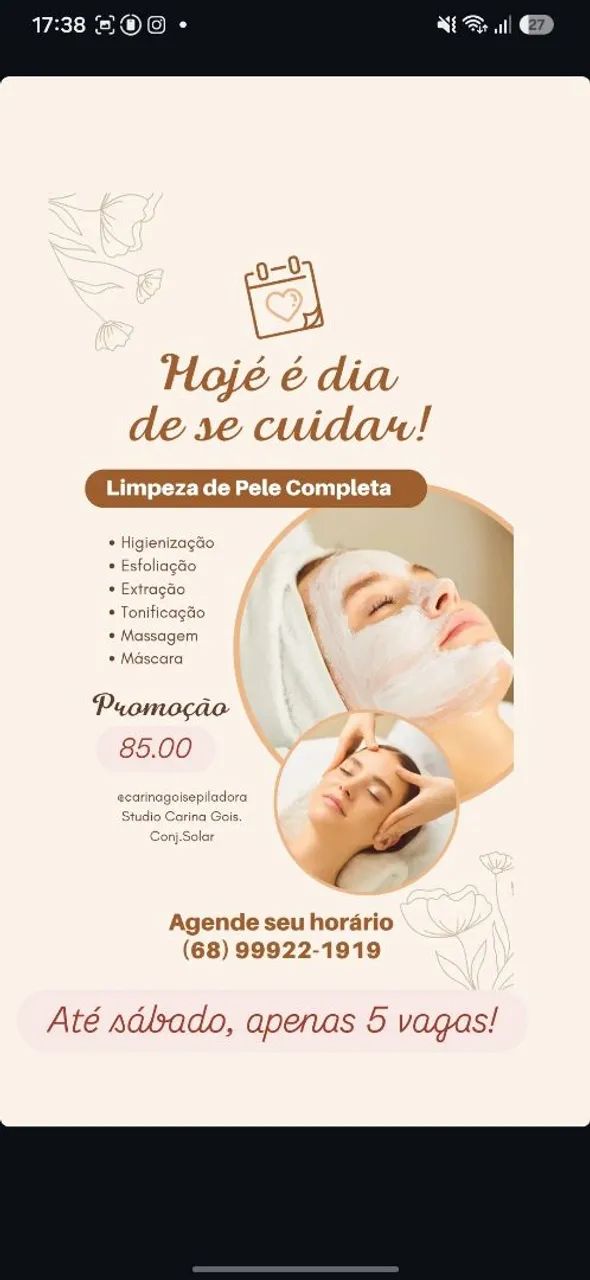 Limpeza de pele
