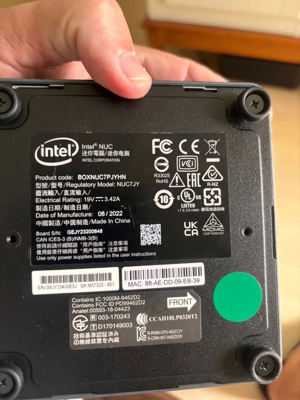 Intel NUC (nuc7jy) - Foto 3